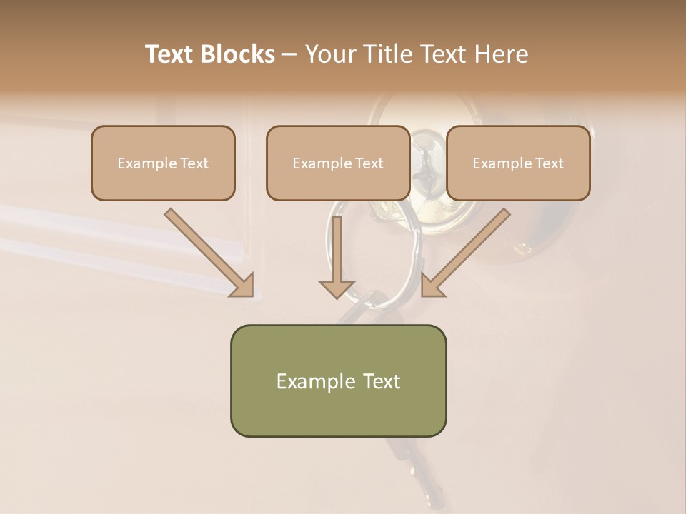 Safety Beginning Door PowerPoint Template