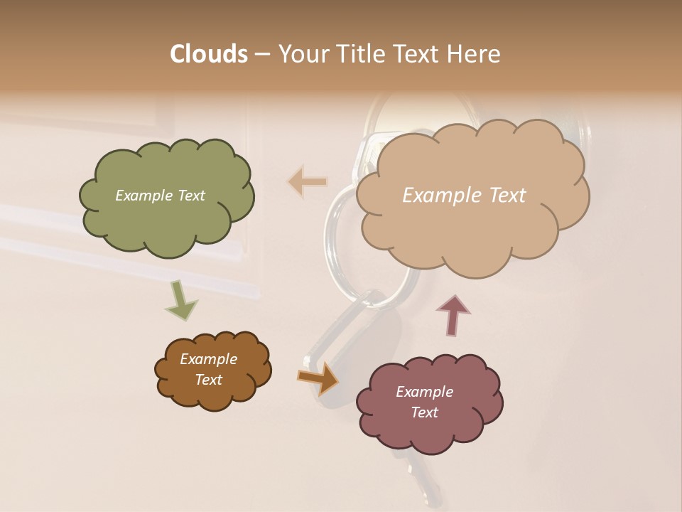 Safety Beginning Door PowerPoint Template