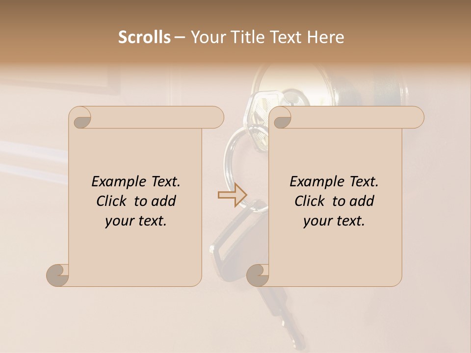 Safety Beginning Door PowerPoint Template