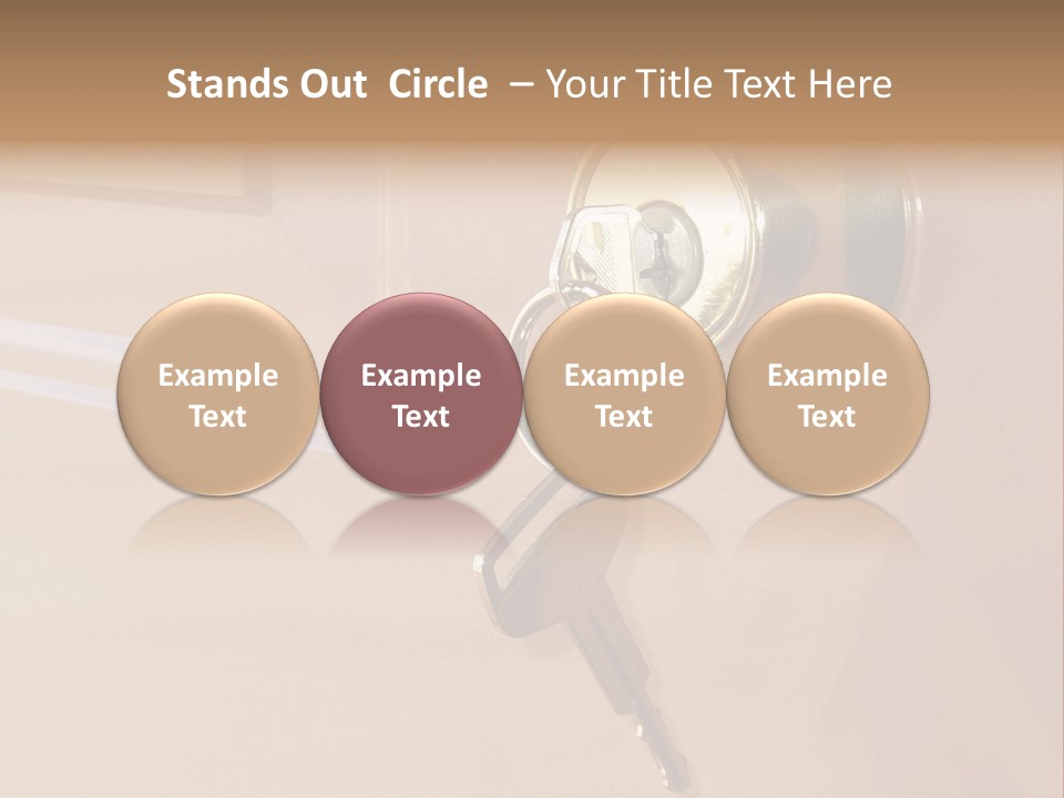 Safety Beginning Door PowerPoint Template