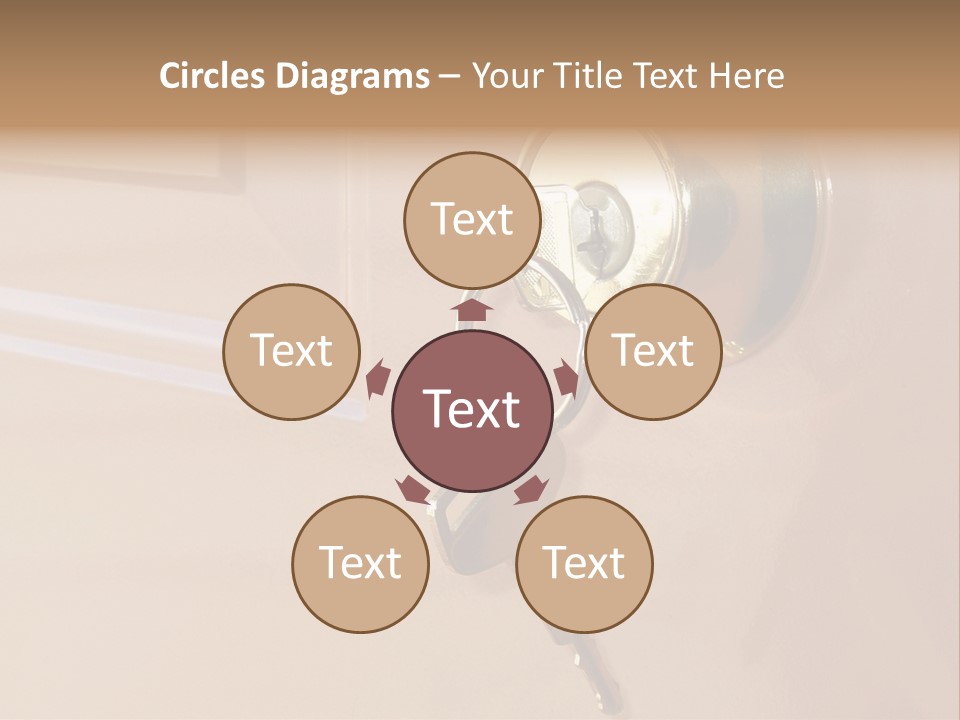 Safety Beginning Door PowerPoint Template