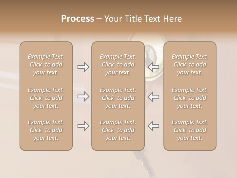Safety Beginning Door PowerPoint Template
