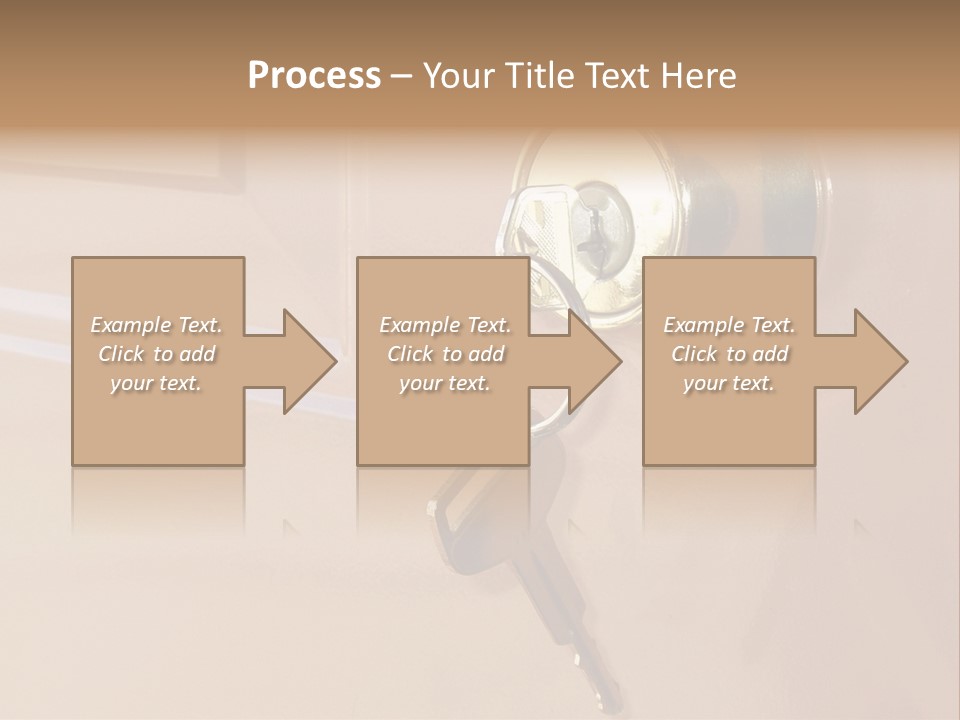 Safety Beginning Door PowerPoint Template