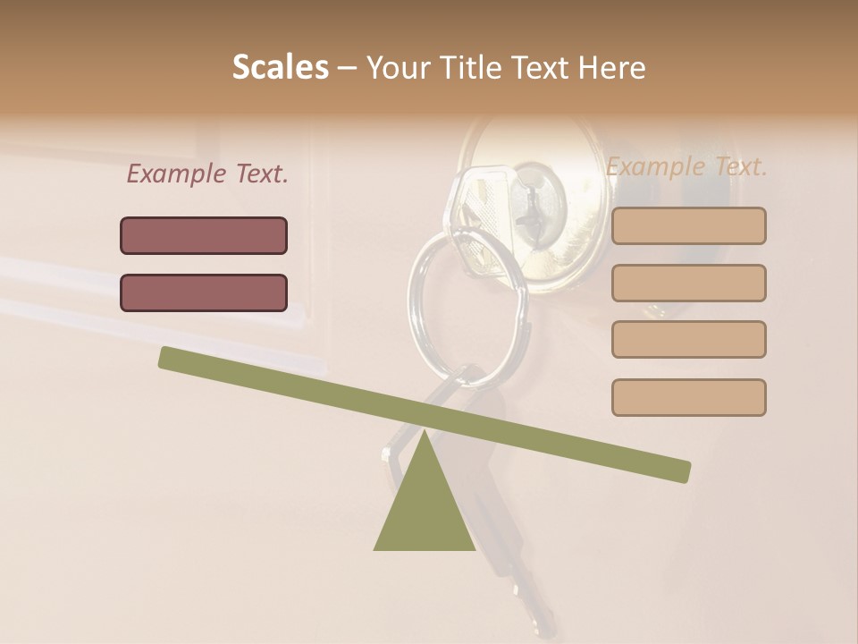 Safety Beginning Door PowerPoint Template