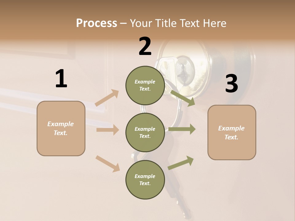 Safety Beginning Door PowerPoint Template