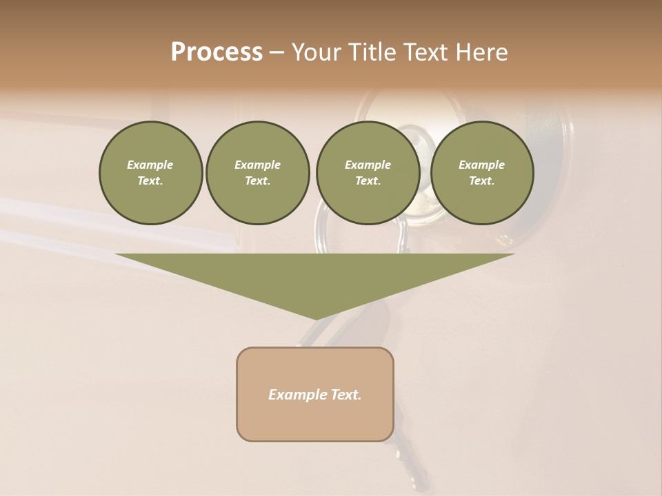 Safety Beginning Door PowerPoint Template