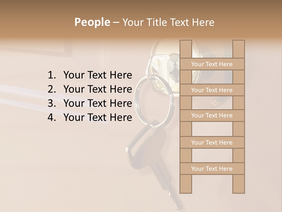 Safety Beginning Door PowerPoint Template