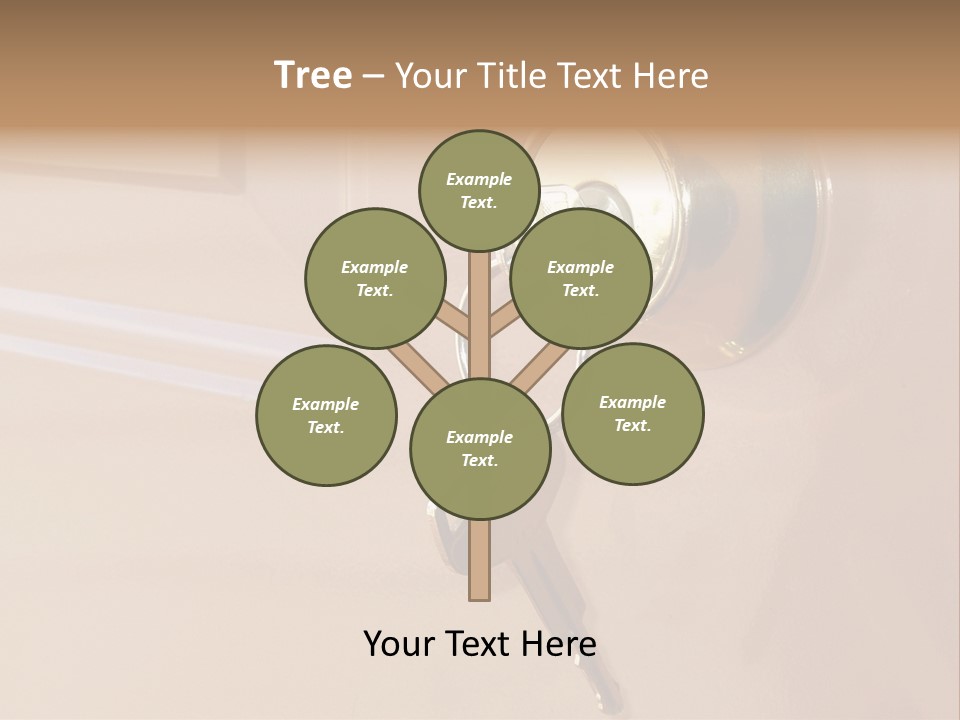 Safety Beginning Door PowerPoint Template