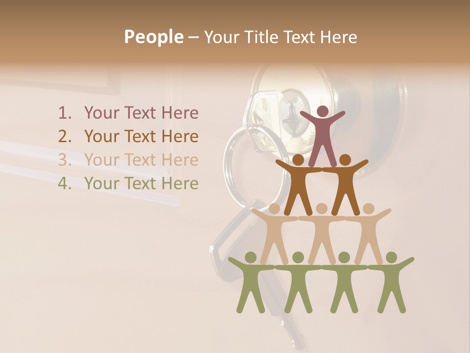 Safety Beginning Door PowerPoint Template