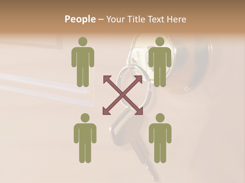 Safety Beginning Door PowerPoint Template