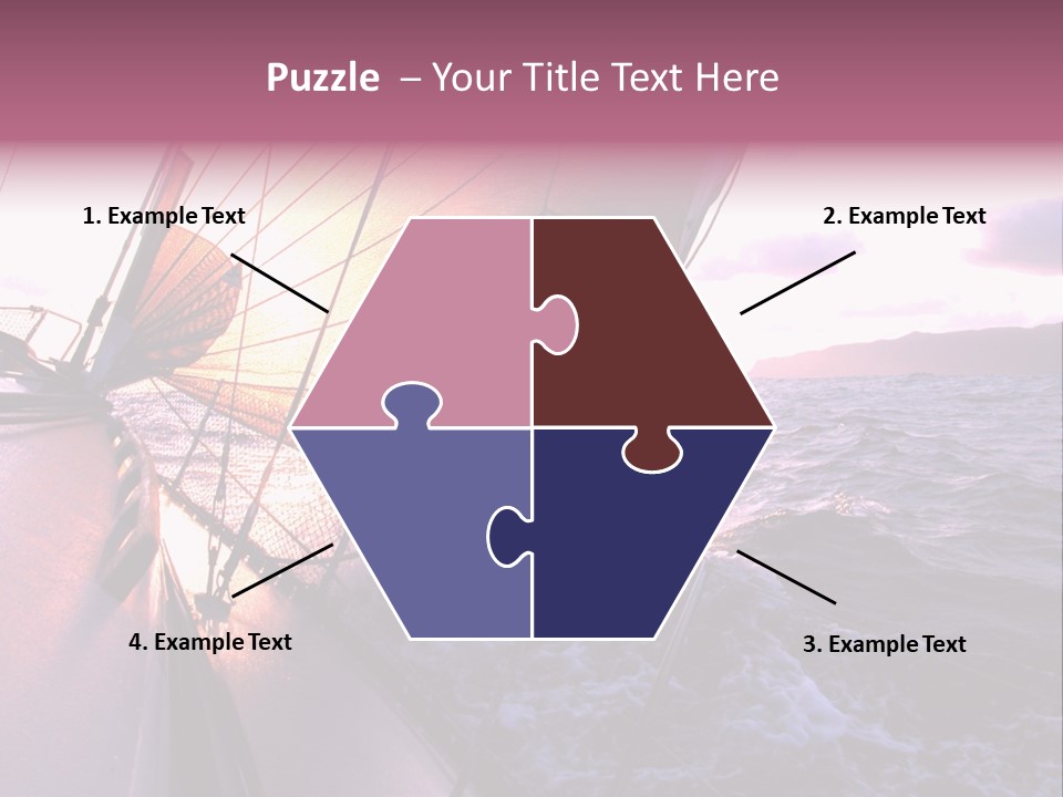 Vacations Landscape Transport PowerPoint Template