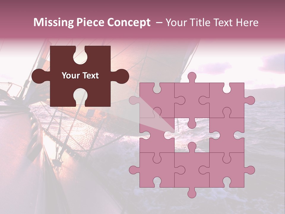 Vacations Landscape Transport PowerPoint Template