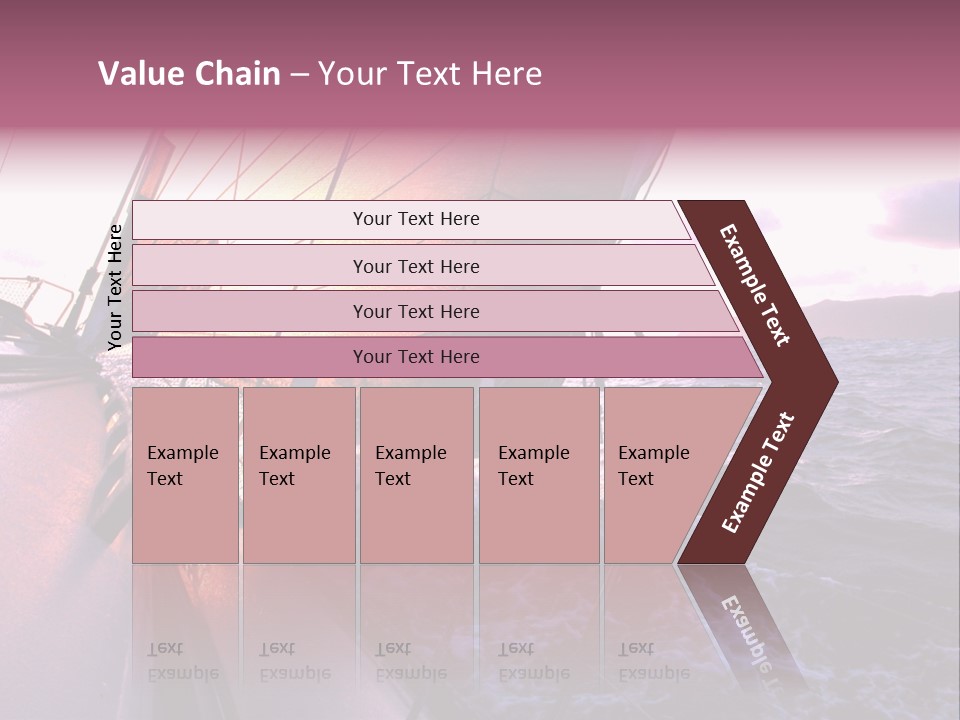 Vacations Landscape Transport PowerPoint Template