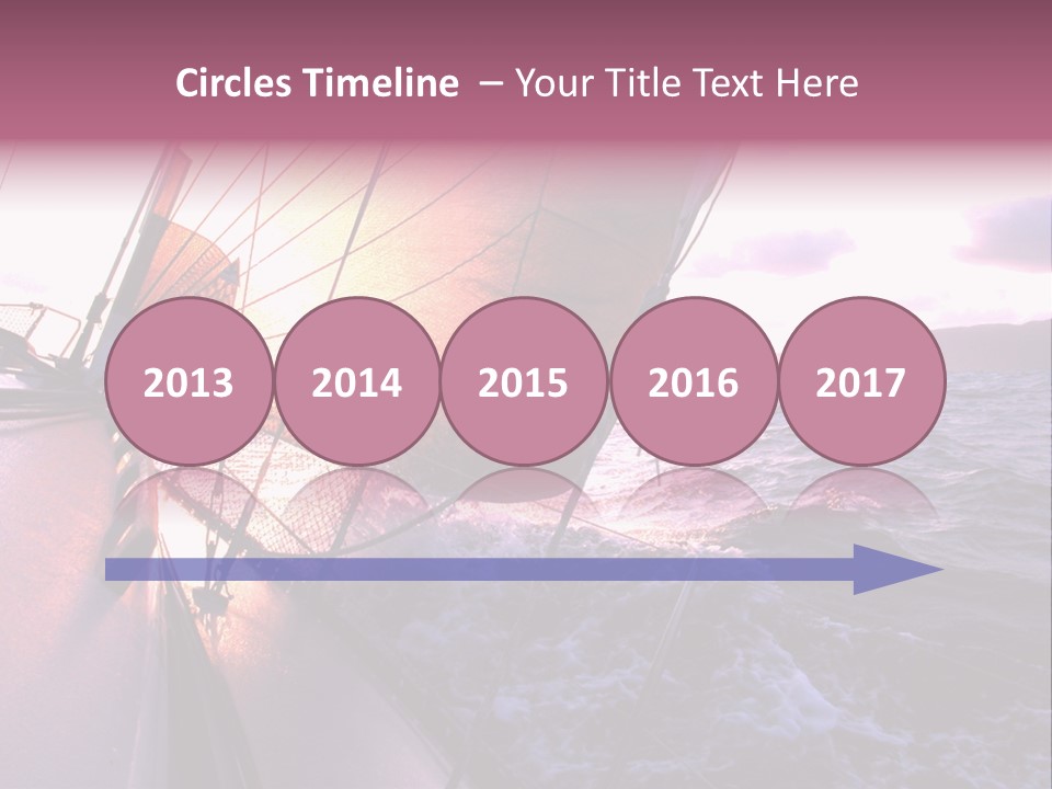 Vacations Landscape Transport PowerPoint Template