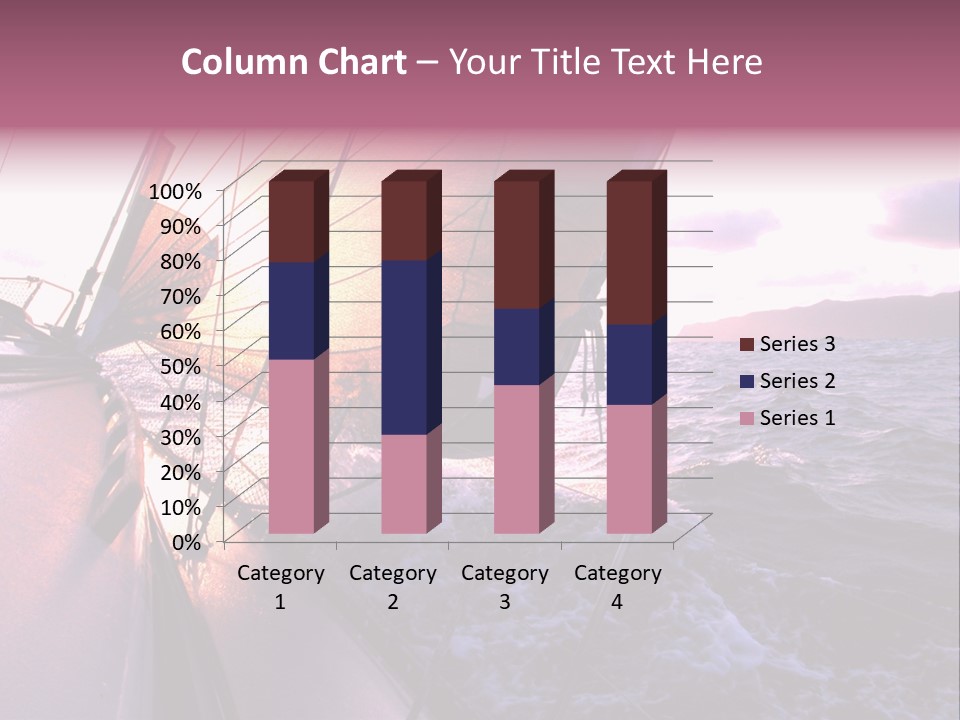 Vacations Landscape Transport PowerPoint Template