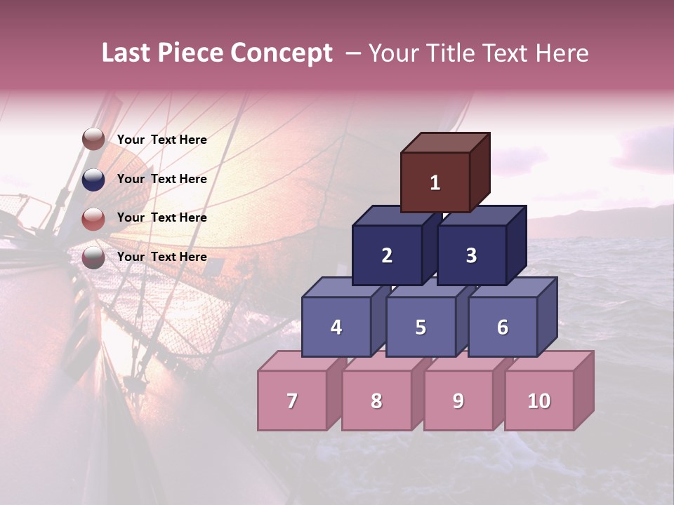 Vacations Landscape Transport PowerPoint Template