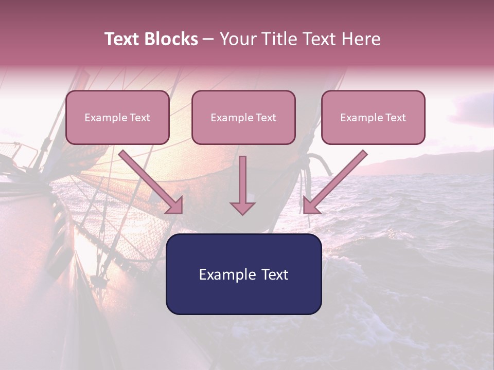 Vacations Landscape Transport PowerPoint Template