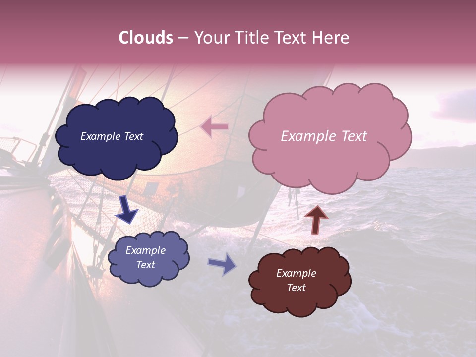 Vacations Landscape Transport PowerPoint Template
