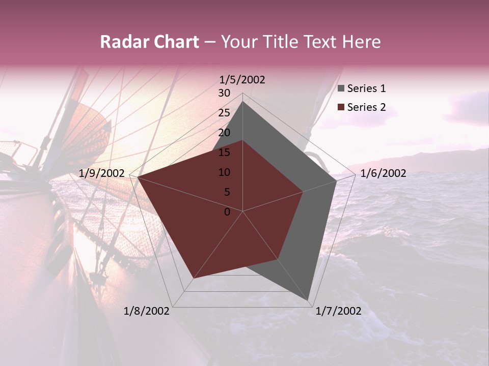 Vacations Landscape Transport PowerPoint Template