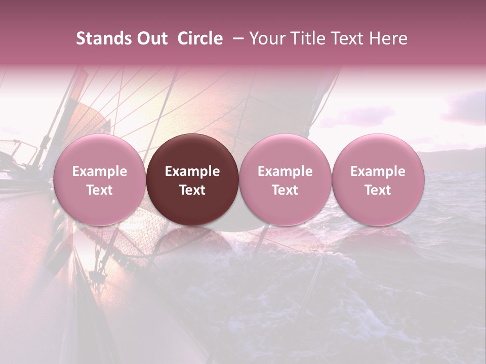 Vacations Landscape Transport PowerPoint Template