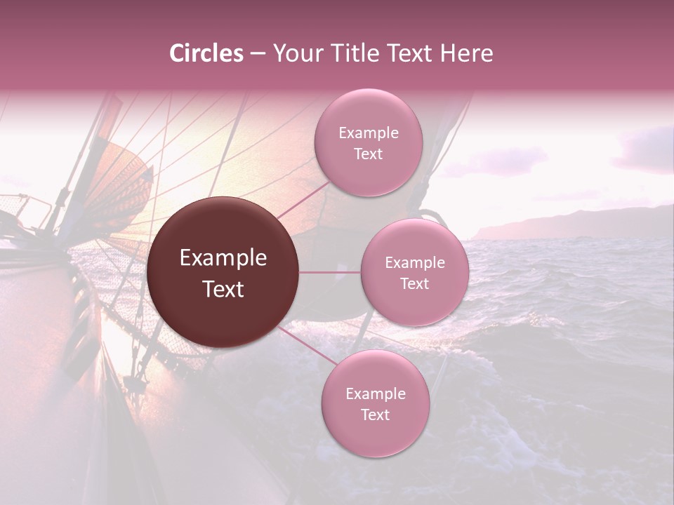 Vacations Landscape Transport PowerPoint Template