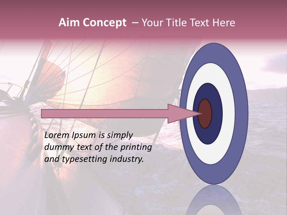 Vacations Landscape Transport PowerPoint Template