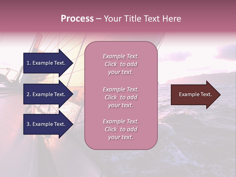 Vacations Landscape Transport PowerPoint Template