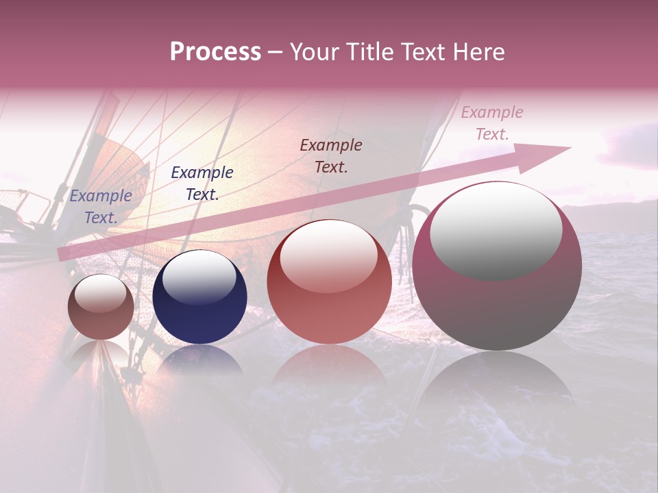 Vacations Landscape Transport PowerPoint Template