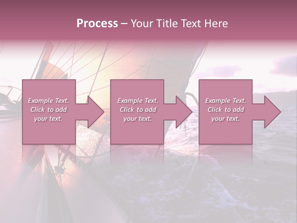 Vacations Landscape Transport PowerPoint Template
