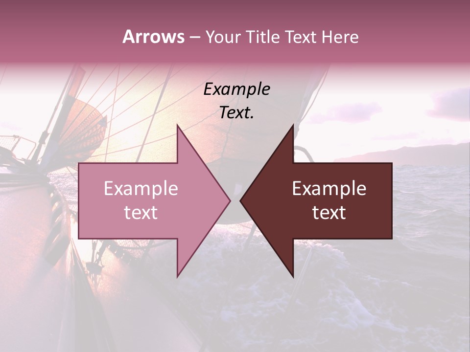 Vacations Landscape Transport PowerPoint Template
