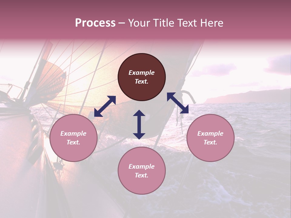 Vacations Landscape Transport PowerPoint Template