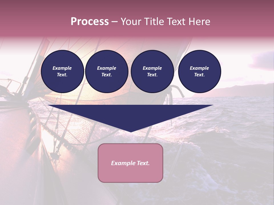 Vacations Landscape Transport PowerPoint Template