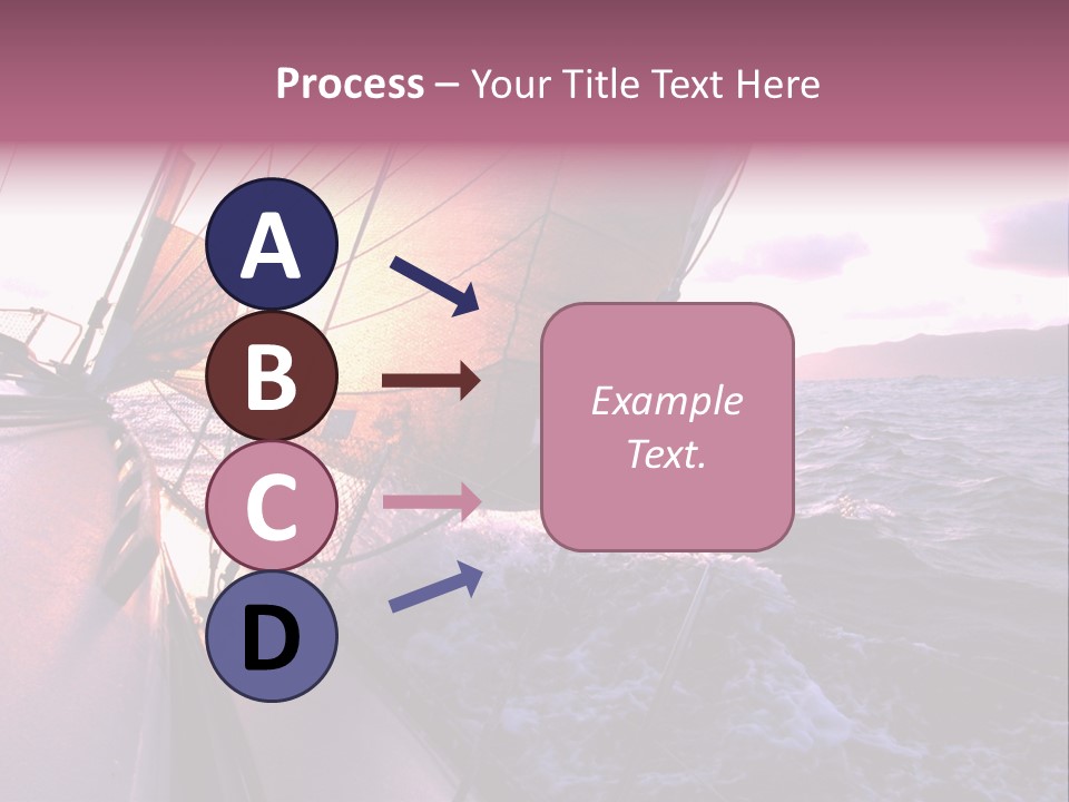 Vacations Landscape Transport PowerPoint Template