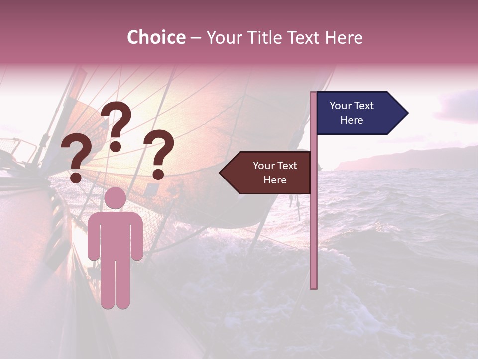 Vacations Landscape Transport PowerPoint Template