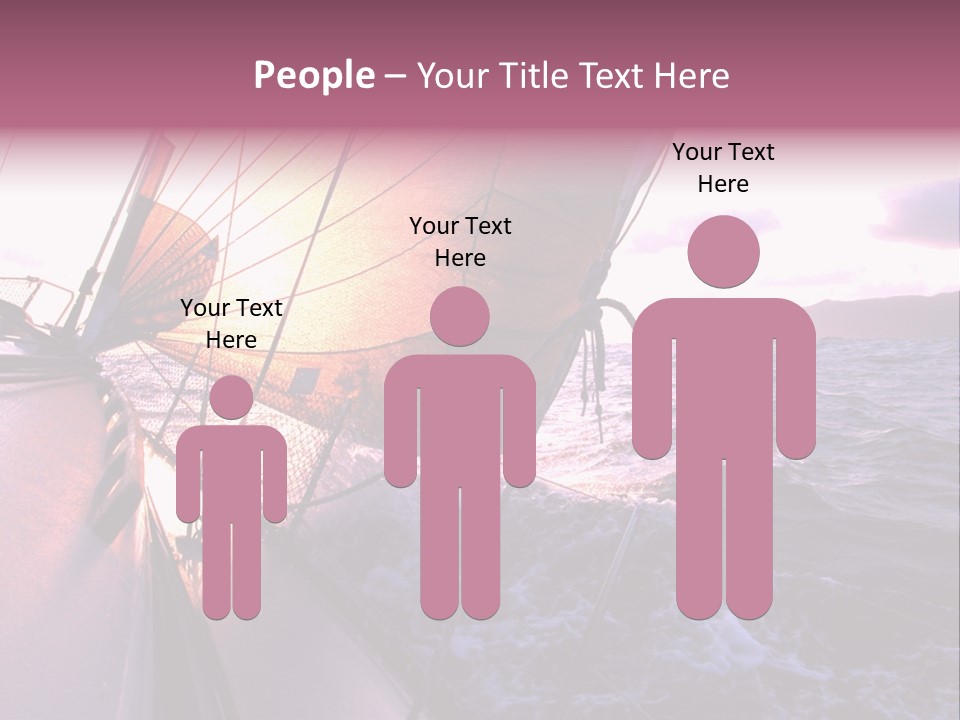 Vacations Landscape Transport PowerPoint Template