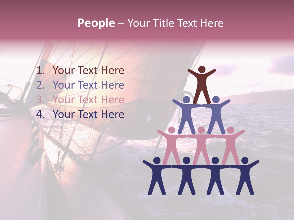 Vacations Landscape Transport PowerPoint Template