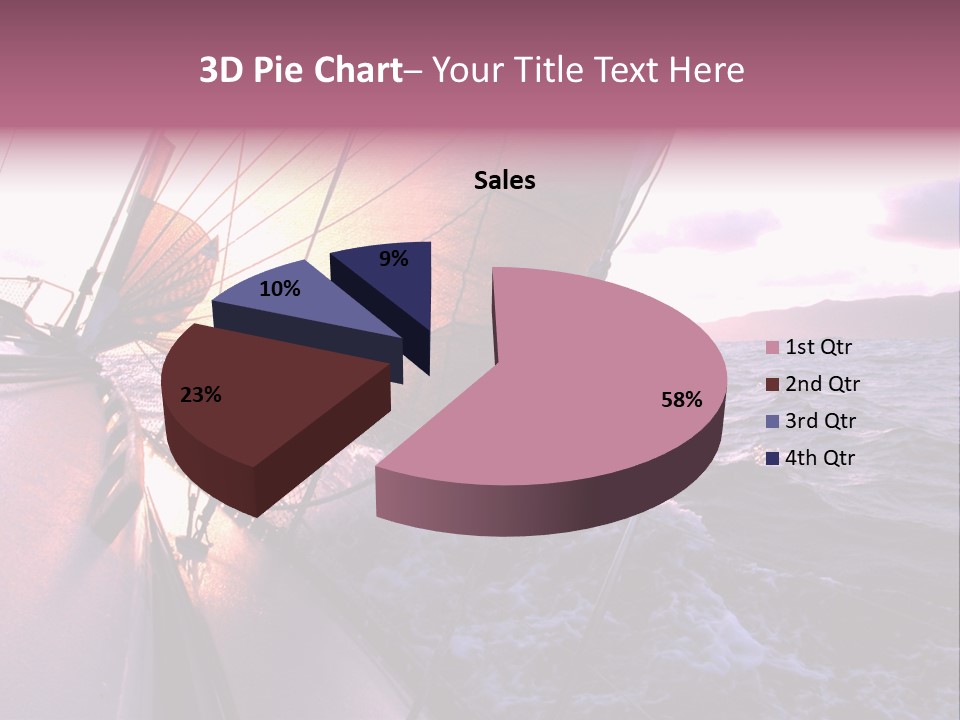 Vacations Landscape Transport PowerPoint Template