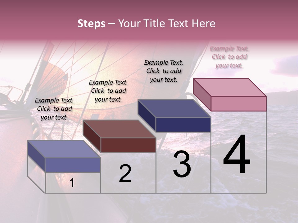 Vacations Landscape Transport PowerPoint Template