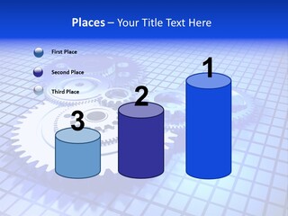 Rotary Business Golden PowerPoint Template