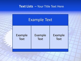 Rotary Business Golden PowerPoint Template
