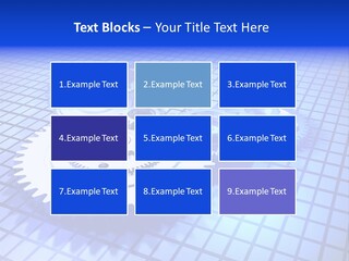 Rotary Business Golden PowerPoint Template