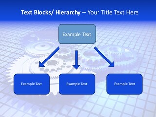 Rotary Business Golden PowerPoint Template
