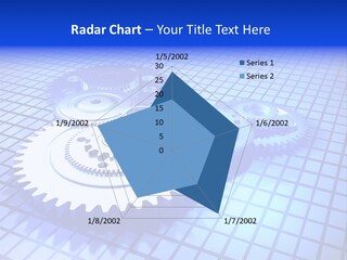 Rotary Business Golden PowerPoint Template