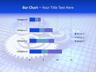 Rotary Business Golden PowerPoint Template