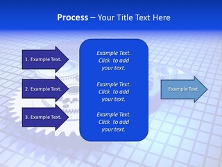 Rotary Business Golden PowerPoint Template
