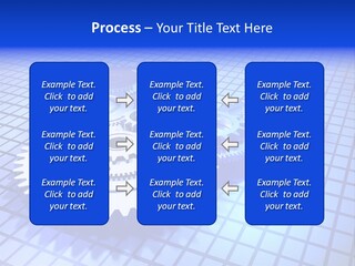 Rotary Business Golden PowerPoint Template