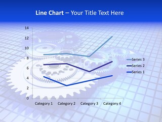 Rotary Business Golden PowerPoint Template