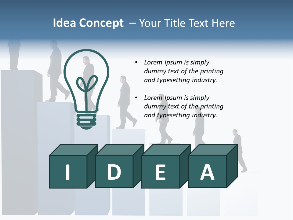 Successful Business People PowerPoint Template