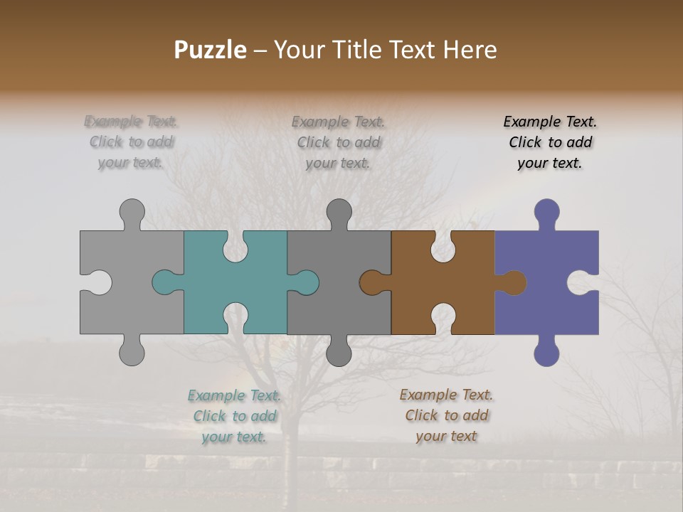 Mist Tree Niagara PowerPoint Template