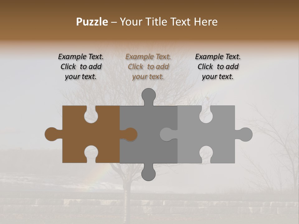 Mist Tree Niagara PowerPoint Template